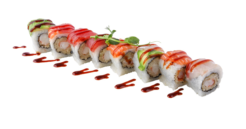 125 -  URAMAKI EBI ARCOBALENO