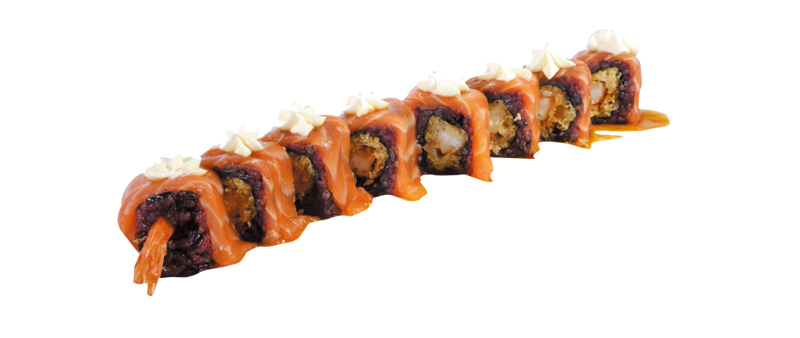 143 - URAMAKI BLACK TIGER EBI
