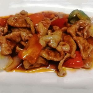 264 -  MAIALE SALSA PICCANTE