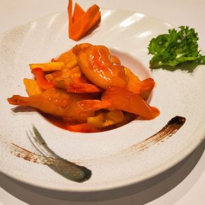 269 -  GAMBERI IN AGRODOLCE
