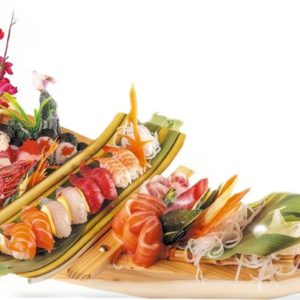 yuki sushi noto 139 - BARCA PICCOLA - 24pz